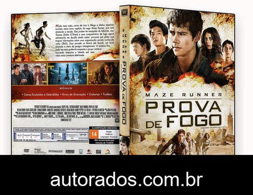 Maze Runner: Prova de Fogo (2015) DVD-R OFICIAL –