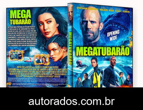 Megatubarão (2018) DVD-R OFICIAL –