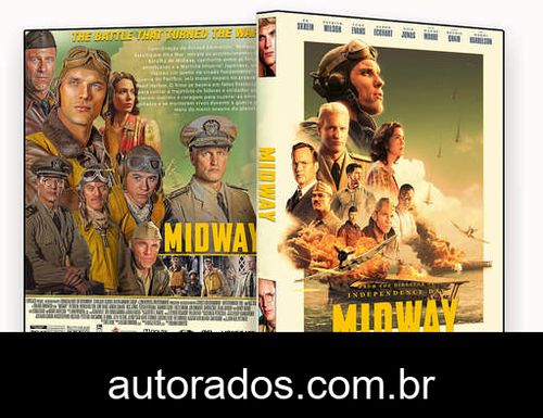 Midway – Batalha em Alto-Mar (2020) DVD-R AUTORADO –
