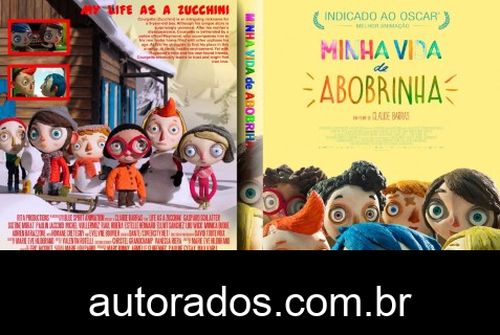 Minha Vida de Abobrinha (2017) DVD-R OFICIAL –