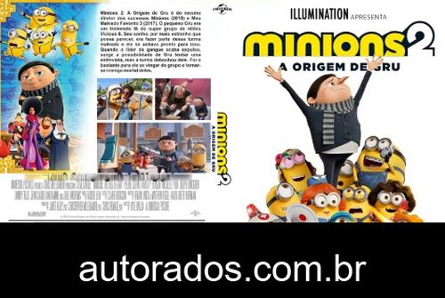 Minions 2: A Origem de Gru (2022) DVD-R AUTORADO –