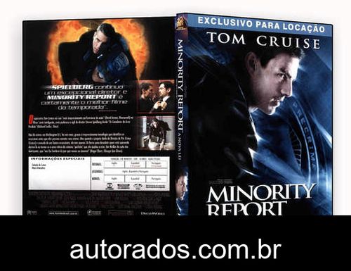 Minority Report – A Nova Lei (2002) DVD-R OFICIAL –