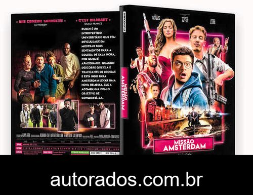 Missão: Amsterdam (2019) DVD-R AUTORADO –