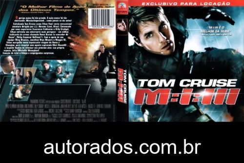 Missão: Impossível 3 (2006) DVD-R OFICIAL –