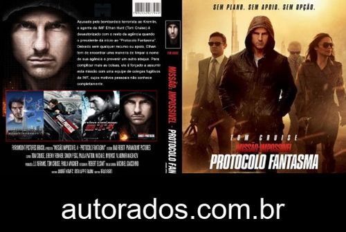 Missão Impossível 4 – Protocolo Fantasma (2011) DVD-R OFICIAL –