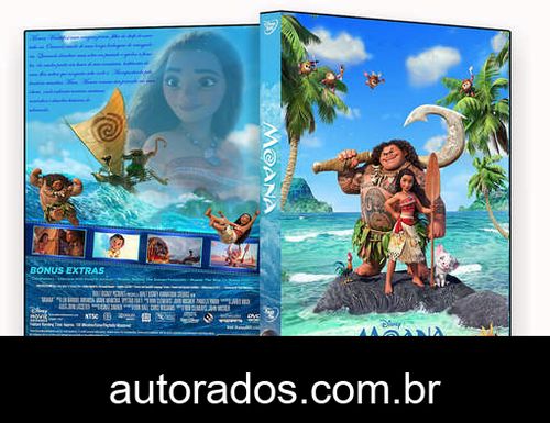 Moana Um Mar de Aventuras (2017) DVD-R OFICIAL –