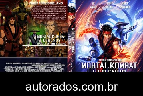 Mortal Kombat Legends: A Batalha dos Reinos (2021) DVD-R AUTORADO –