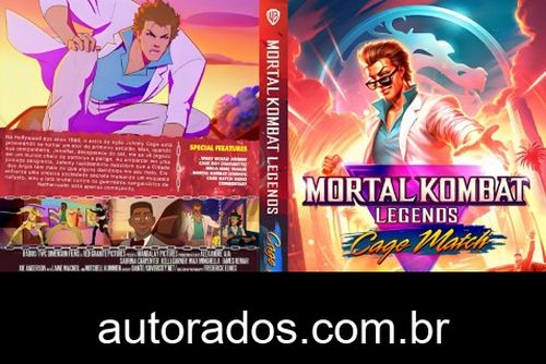 Mortal Kombat Legends: Cage – Bom de Briga (2023) DVD-R AUTORADO –
