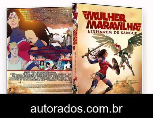 Mulher Maravilha: Linhagem de Sangue (2019) DVD-R OFICIAL –