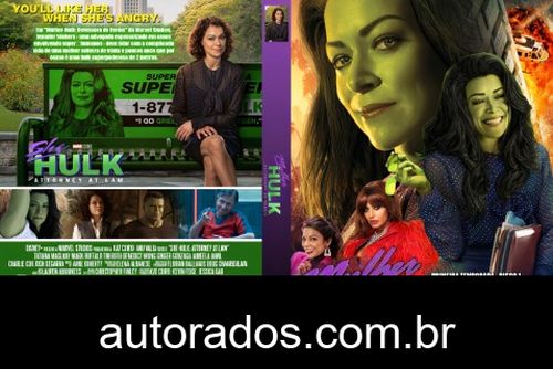 Mulher-Hulk: Defensora de Heróis 1ª Temporada Completa (2022) DVD-R AUTORADO –