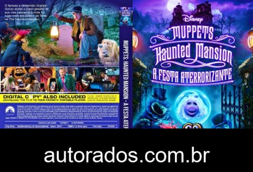 Muppets Haunted Mansion: A Festa Aterrorizante (2021) DVD-R AUTORADO –