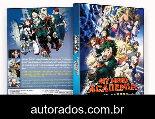 My Hero Academia – 2 Heróis – O Filme (2019) DVD-R AUTORADO –