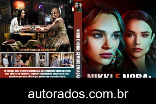 Nikki e Nora Gêmeas em Ação (2023) DVD-R AUTORADO –