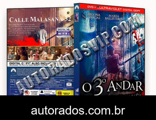 O 3º Andar: Terror na Rua Malasaña (2021) DVD-R AUTORADO –