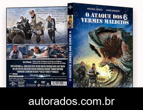 O Ataque dos Vermes Malditos 6 Um Dia Frio no Inferno (2018) DVD-R AUTORADO –