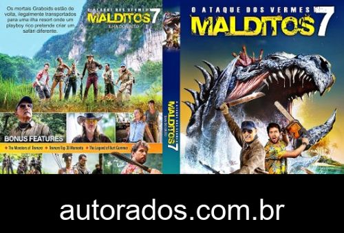 O Ataque dos Vermes Malditos 7 – Ilha dos Shriekers (2021) DVD-R AUTORADO –