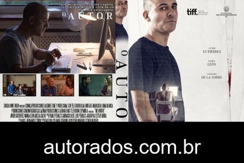 O Autor (2018) DVD-R AUTORADO –