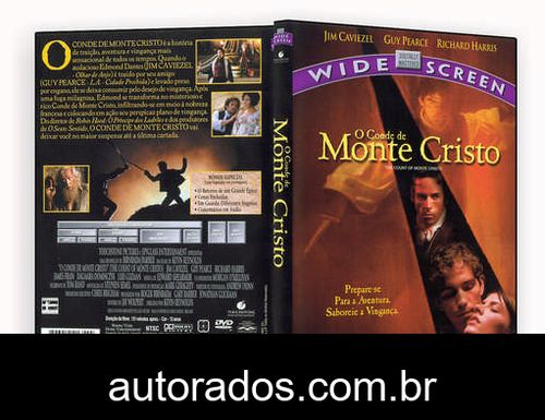 O Conde de Monte Cristo (2002) DVD-R OFICIAL –