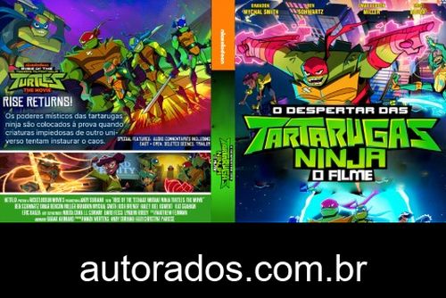 O Despertar das Tartarugas Ninja: O Filme (2022) DVD-R AUTORADO –