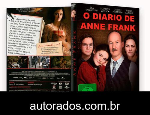 O Diário de Anne Frank (2017) DVD-R AUTORADO –