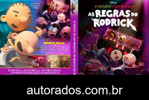 O Diário de Um Banana: As Regras do Rodrick (2022) DVD-R AUTORADO –