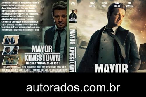 O Dono de Kingstown 3ª Temporada (2024) DVD-R AUTORADO –