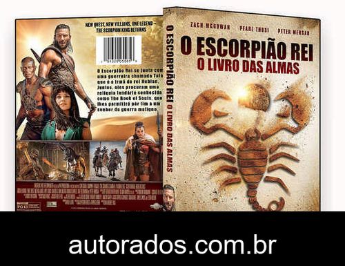 O Escorpião Rei 5 O Livro das Almas (2018) DVD-R AUTORADO –