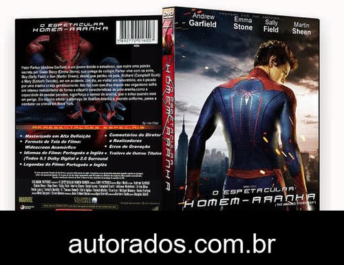 O Espetacular Homem-Aranha (2012) DVD-R OFICIAL –
