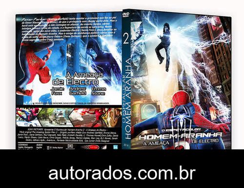 O Espetacular Homem-Aranha 2: A Ameaça De Electro (2014) DVD-R OFICIAL –