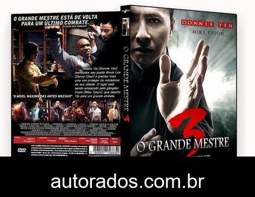 O Grande Mestre 3 (2016) DVD-R AUTORADO –
