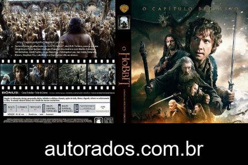 O Hobbit: A Batalha dos Cinco Exércitos (2014) DVD-R OFICIAL –