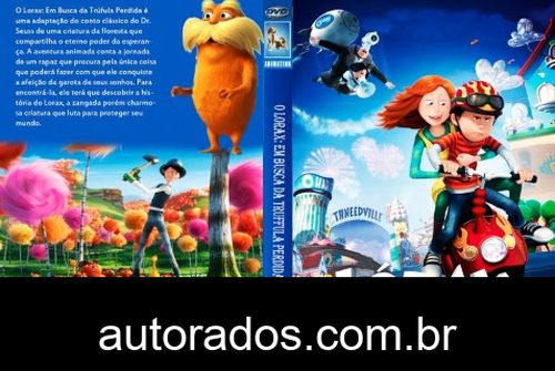 O Lorax: Em busca da trúfula perdida (2012) DVD-R OFICIAL –