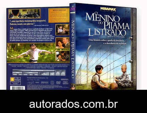 O Menino do Pijama Listrado (2008) DVD-R OFICIAL –