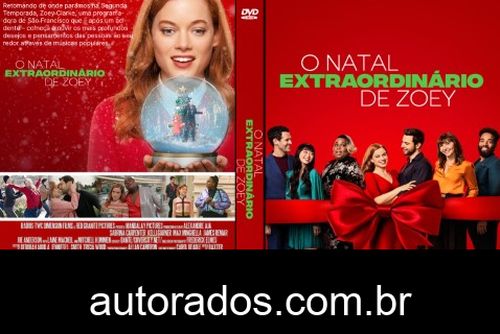 O Natal Extraordinário de Zoey (2023) DVD-R AUTORADO –