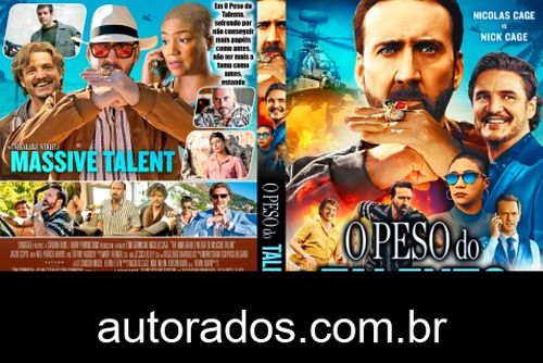 O Peso do Talento (2022) DVD-R AUTORADO –