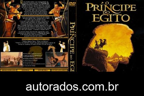O Príncipe do Egito (1998) DVD-R OFICIAL –