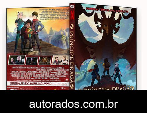 O Príncipe Dragão – 1ª Temporada Completa (2018) DVD-R AUTORADO –