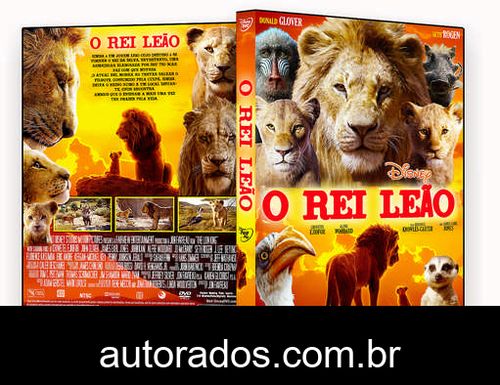 O Rei Leão (2019) DVD-R OFICIAL –