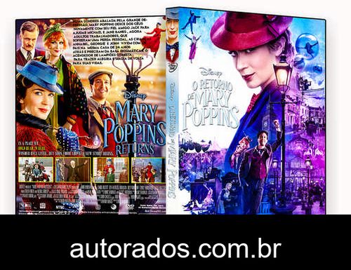 O Retorno de Mary Poppins (2019) DVD-R OFICIAL –