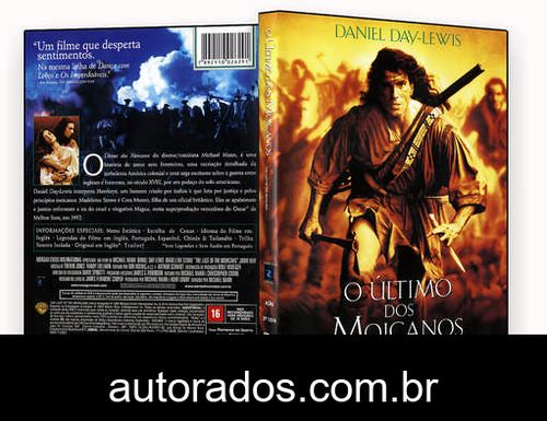O Último dos Moicanos (1992) DVD-R OFICIAL –
