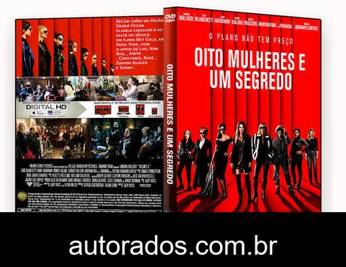 Oito Mulheres e um Segredo (2018) DVD-R OFICIAL –
