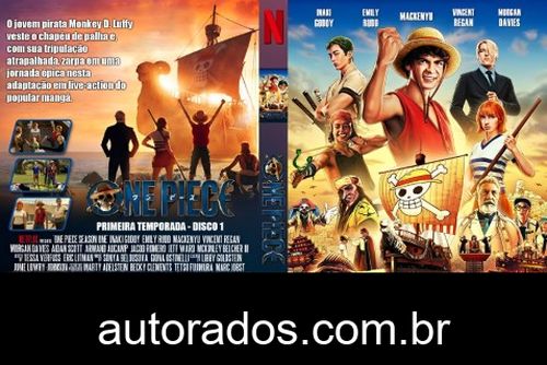 ONE PIECE: A Série 1ª Temporada Completa (2023) DVD-R AUTORADO –
