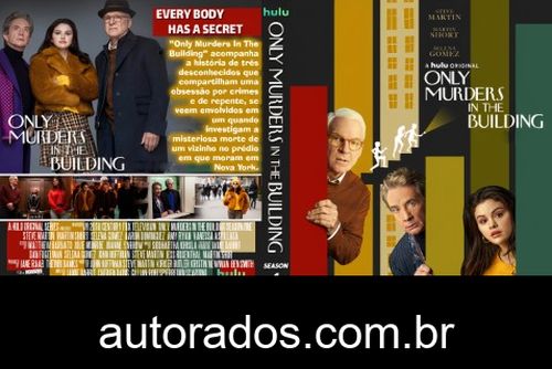 Only Murders in the Building 1ª Temporada Completa (2021) DVD-R AUTORADO –