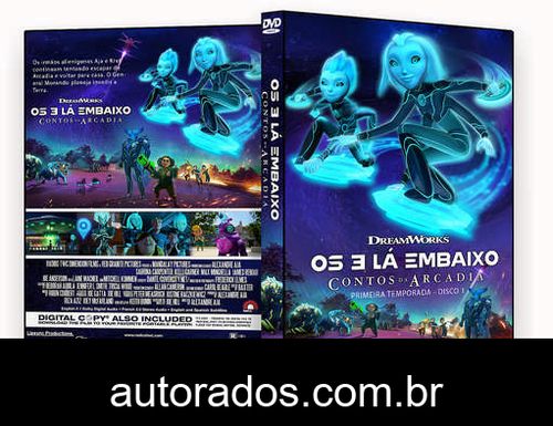 Os 3 Lá Embaixo – Contos de Arcadia 2ª Temporada Completa (2019) DVD-R AUTORADO –