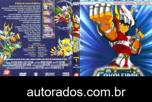 Os Cavaleiros do Zodíaco Box 1 (1986) DVD-R OFICIAL –