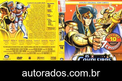 Os Cavaleiros do Zodíaco Box 3 (1986) DVD-R OFICIAL –