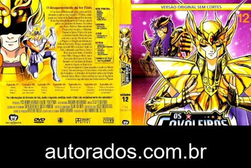 Os Cavaleiros do Zodíaco Box 4 (1986) DVD-R OFICIAL –