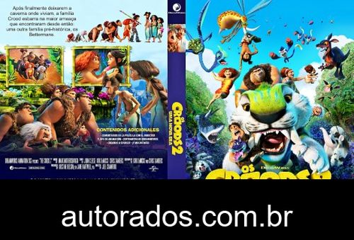 Os Croods 2: Uma Nova Era (2021) DVD-R AUTORADO –