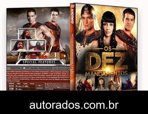 Os Dez Mandamentos, O Filme (2016) DVD-R OFICIAL –