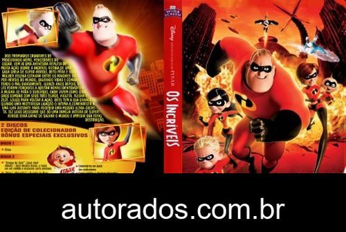 Os Incríveis (2004) DVD-R OFICIAL –